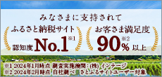 2024年ふるさと納税サイト 認知度No.1