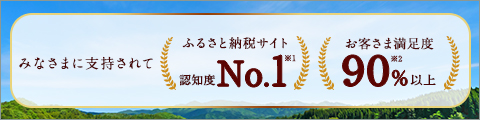 2023年ふるさと納税サイト 認知度No.1